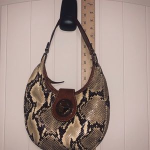 Kate Spade snake skin design hobo bag